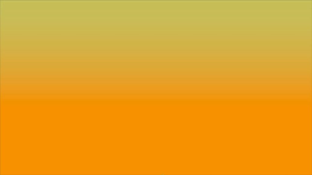 Degradado de fondo en tonos amarillo y naranja, base del diseño "Atardecer Tropical"